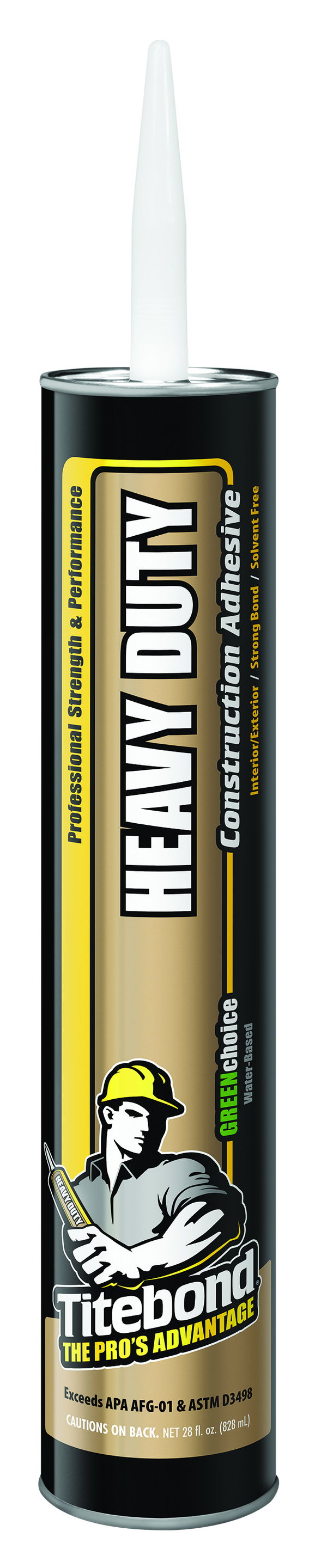 TITEBOND PROVANTAGE SUBFLOOR ADHESIVE 10OZ VOC COMP SOLVENT BASE 5481